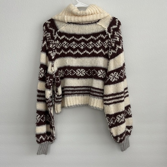 Free People Check Me Out Pullover in Winter Fog NWT - Picture 3 of 7